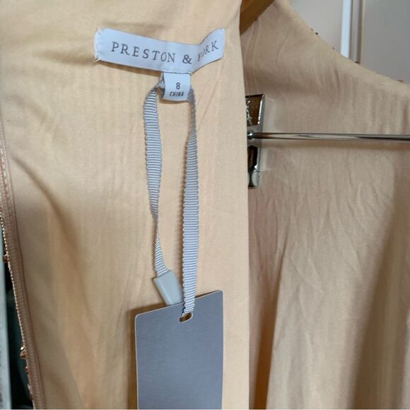 Preston & York Rosa Jewel Neck Long Blouson Sleeve Sequin Dress | NWT | Size 8 - Picture 6 of 6